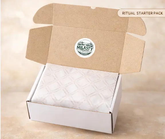 MILASTY Signature Trio Box unboxing millet cookies